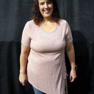 Short sleeve sweater